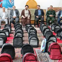 توزیع ۱۶۴ بسته تحصیلی در آوج