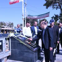 تجدید میثاق مدیران گاز قزوین با شهدا