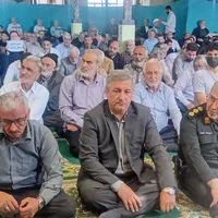 فرماندار تاکستان در نماز جمعه و بازدید ازانتخابات الکترونیکی