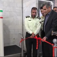 بهره‌برداری از دستگاه ایکس‌ری راه‌آهن قزوین