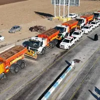 آماده‌سازی ناوگان راهداری قزوین برای زمستان