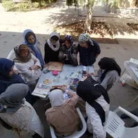 نقاشی روی چوب در عمارت داعی قزوین
