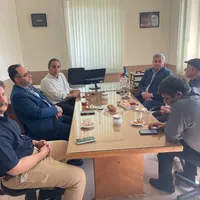 دیدار فرماندار تاکستان با کارکنان دامپزشکی