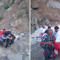 یک کشته و دو مصدوم در حادثه سقوط خودرو به دره