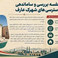 پیگیری بهبود مسیرهای دسترسی شهرک عارف