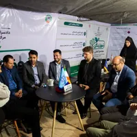 بازدید معاون دادستان قزوین از غرفه شوق زندگی
