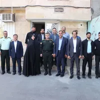 دیدار شهردار محمدیه با فرمانده انتظامی شهرستان البرز
