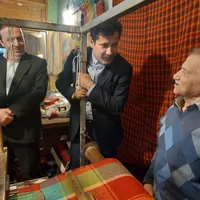 بازدید معاون رئیس‌جمهور و استاندار قزوین از سرای سعدالسلطنه