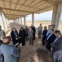 بازدید فاطمه محمدبیگی از پروژه نهضت ملی مسکن فارسیان قزوین