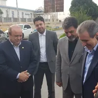 حضور معاون وزیر صمت در شهرک صنعتی کاسپین