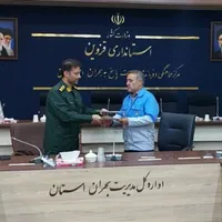 امضای توافقنامه همکاری مدیریت بحران و بسیج سازندگی سپاه صاحب الامر